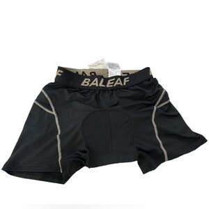 BALEAF Padded Cycling Shorts Men’s Medium Black Bike Shorts